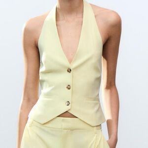 Zara Halter Vest Top NWT